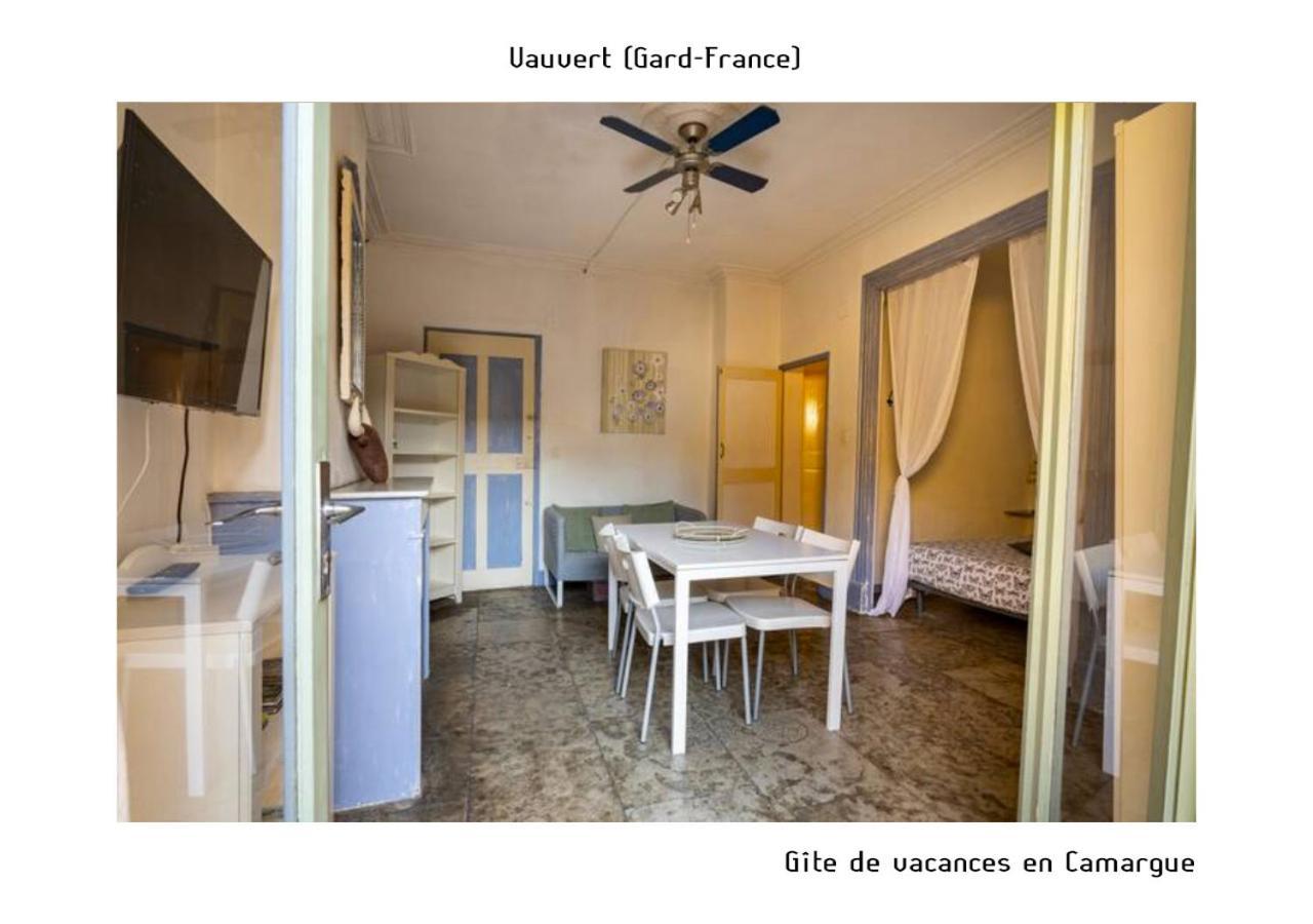 Gîte de vacances en Camargue ☆☆NN Vauvert Exterior foto