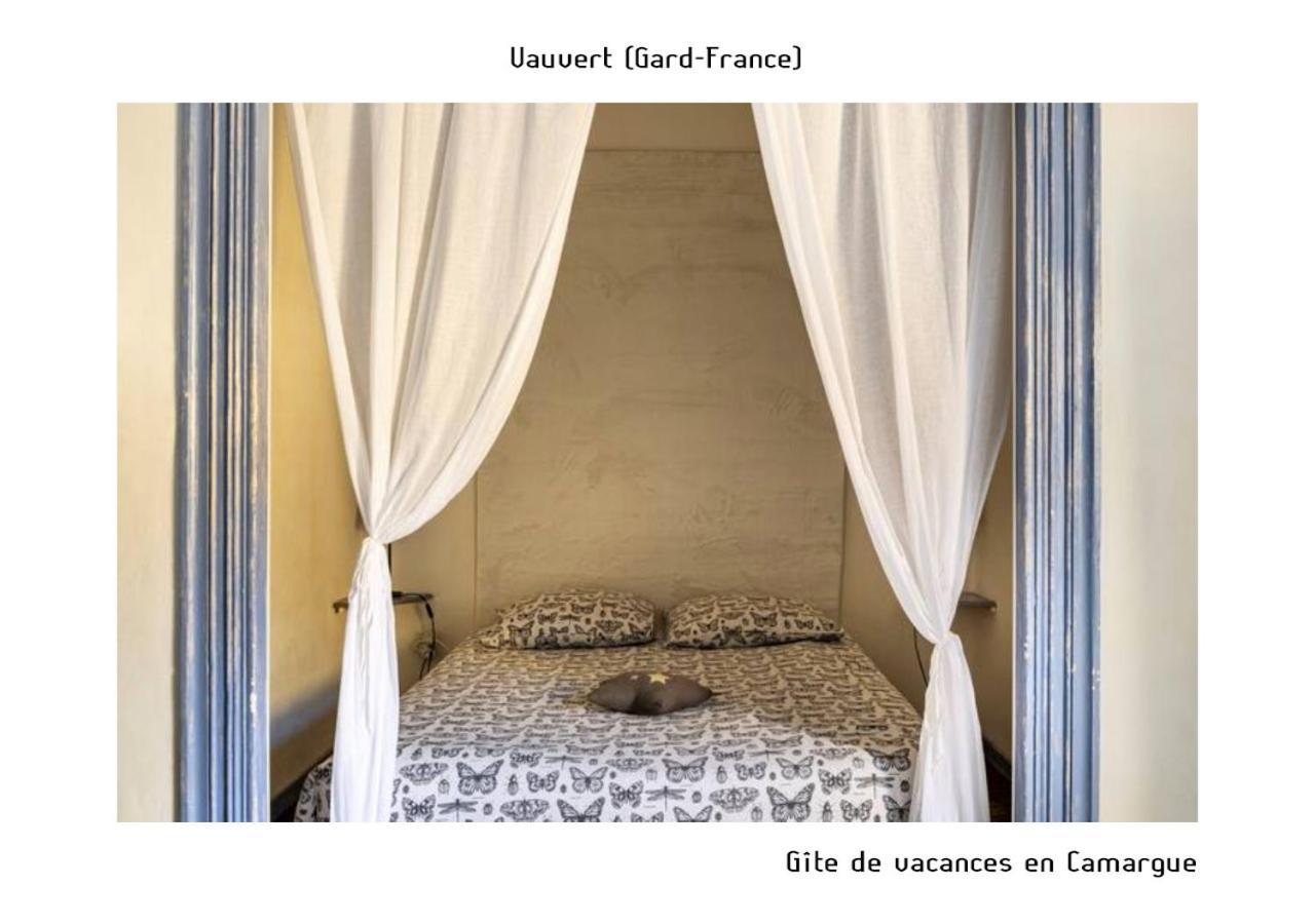 Gîte de vacances en Camargue ☆☆NN Vauvert Exterior foto