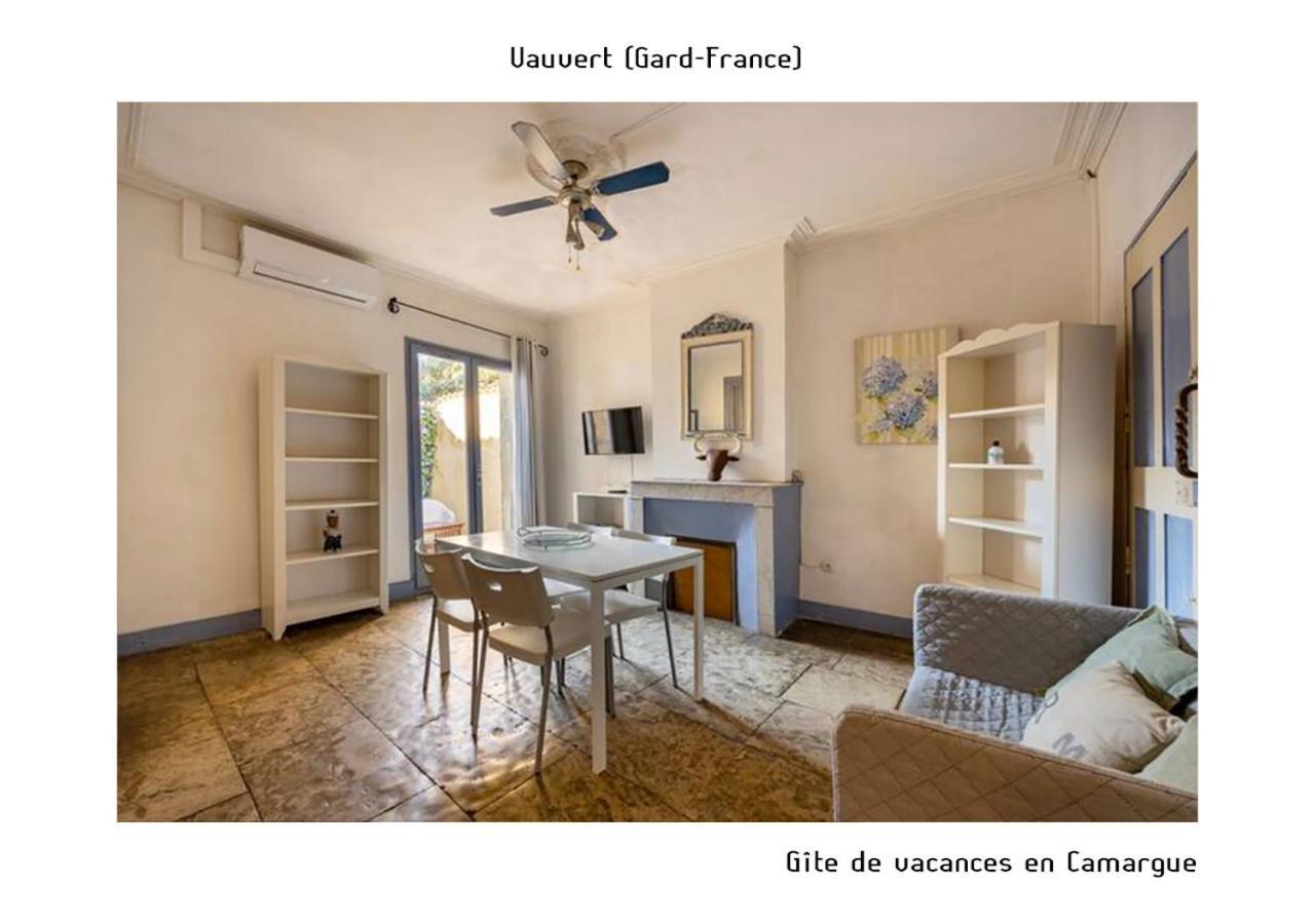 Gîte de vacances en Camargue ☆☆NN Vauvert Exterior foto