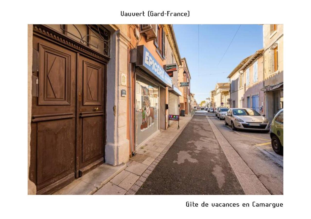 Gîte de vacances en Camargue ☆☆NN Vauvert Exterior foto