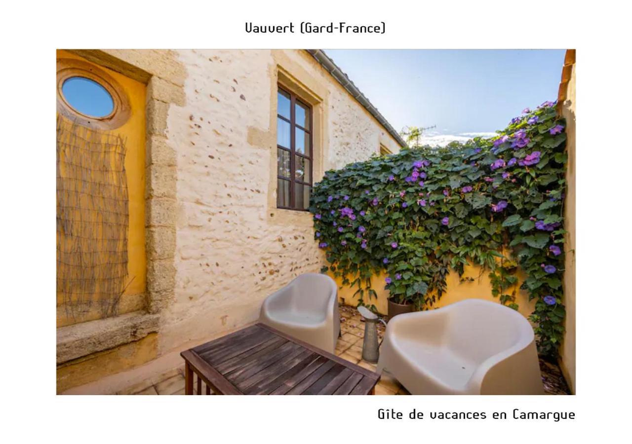 Gîte de vacances en Camargue ☆☆NN Vauvert Exterior foto