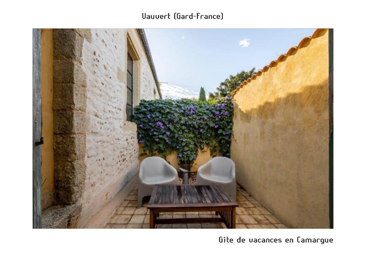 Gîte de vacances en Camargue ☆☆NN Vauvert Exterior foto