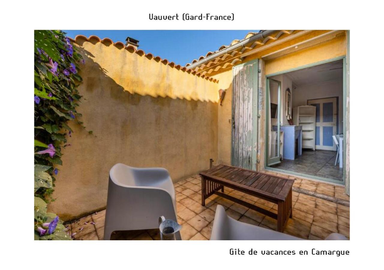 Gîte de vacances en Camargue ☆☆NN Vauvert Exterior foto
